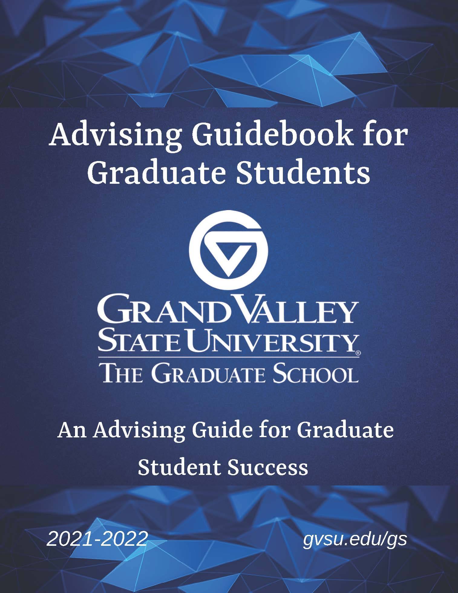 Graduate Student Advising Guidebook 2021-22